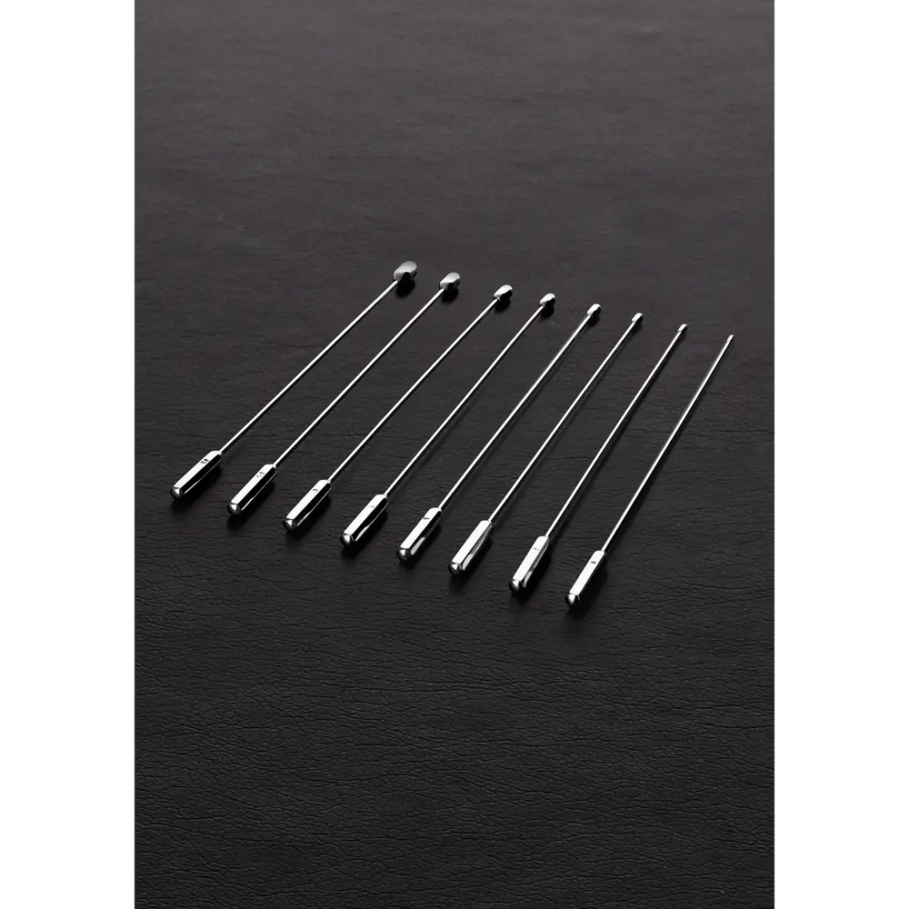 Rosebud Urethral Sounds - 8 Pieces
