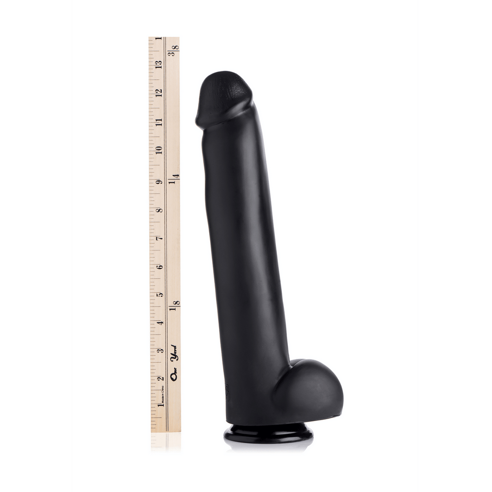 The Master - Dildo with Suction Cup - Black - foto 7