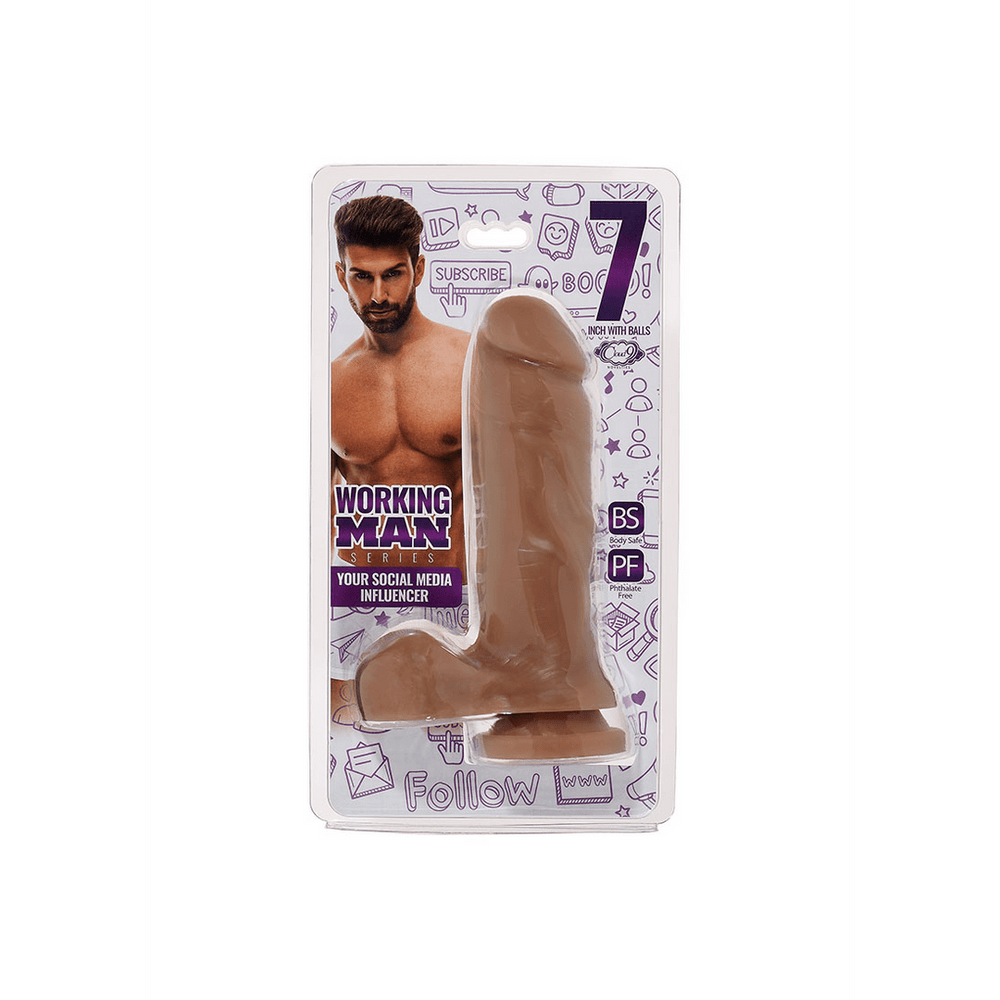 Working Man - Your Influencer Dildo - 7 / 18 cm - foto 5