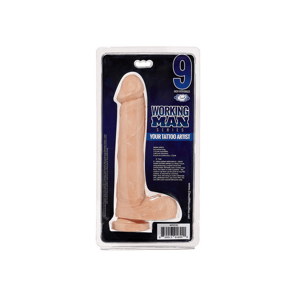 Working Man - Your Tattooist Dildo - 9 / 23 cm - foto 5