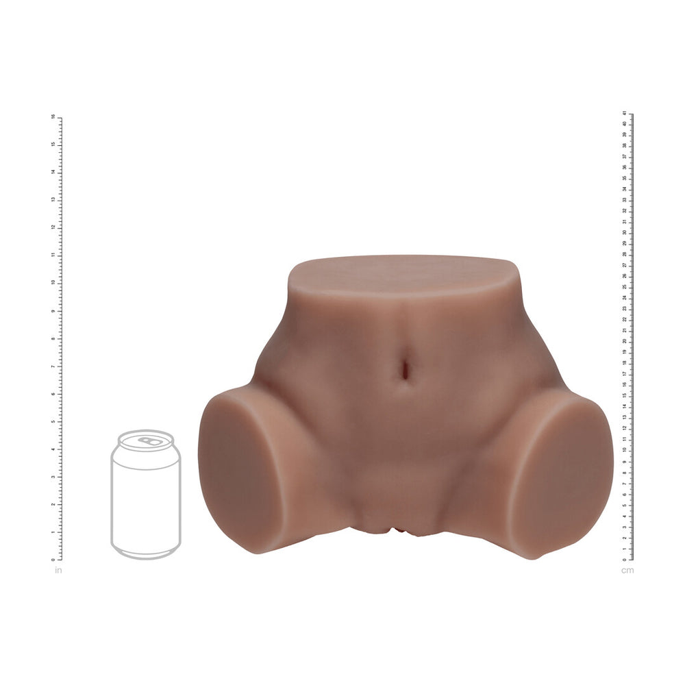 Bodyforms - Layla Love - Dubbele Ingang Vibrerende Masturbator - 3,5 kg / 7,7 lbs