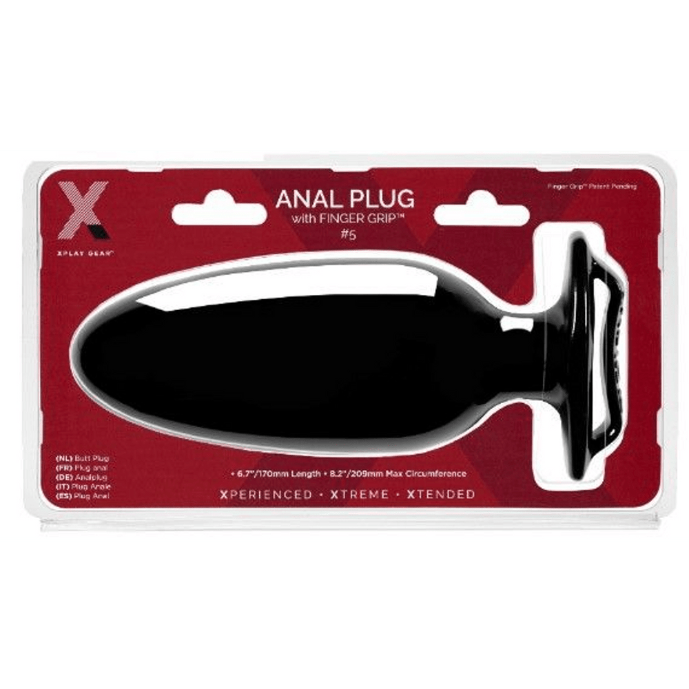 PerfectFitBrand – XPlay gear buttplug met vingergreep #3L - foto 2