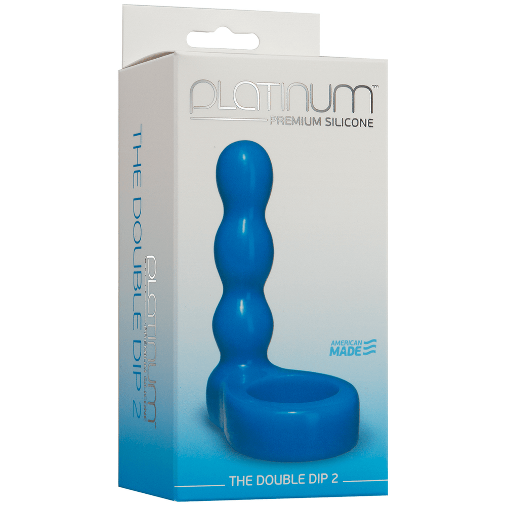 The Double Dip - Dubbele Penetrator Cockring - foto 4