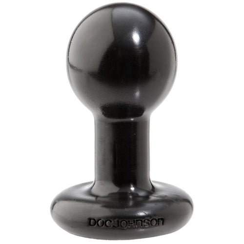 The Classic - Round Butt Plug - Black