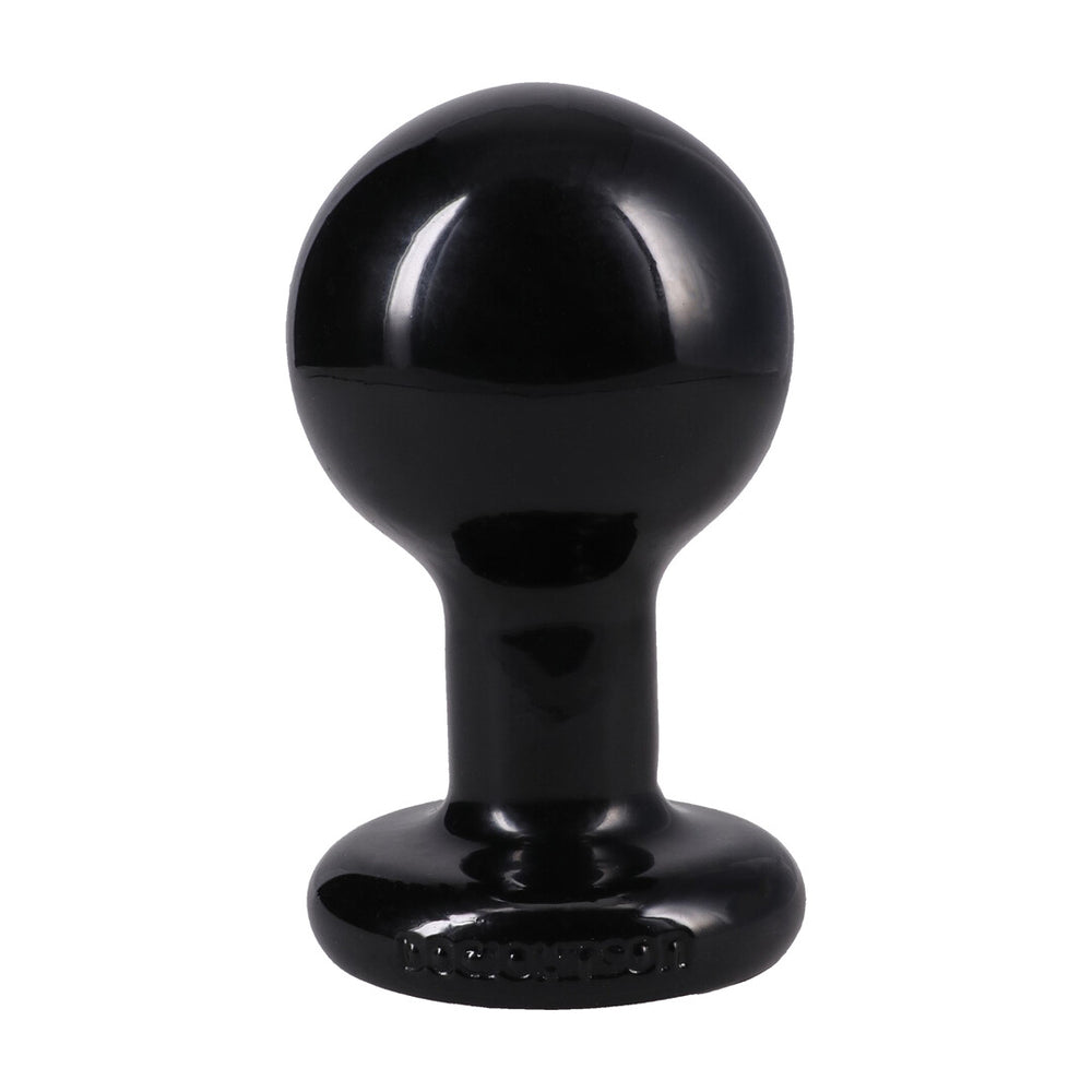 The Classic - Round Butt Plug - 3 Piece Set - Black