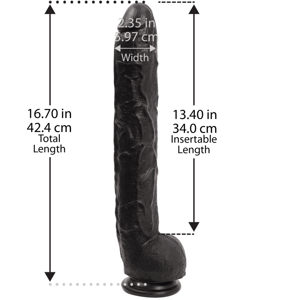 Dick Rambone Cock - Dildo - 42 cm - foto 8