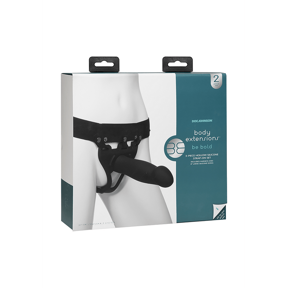 Bold - Siliconen Strap-On Harnas - foto 5