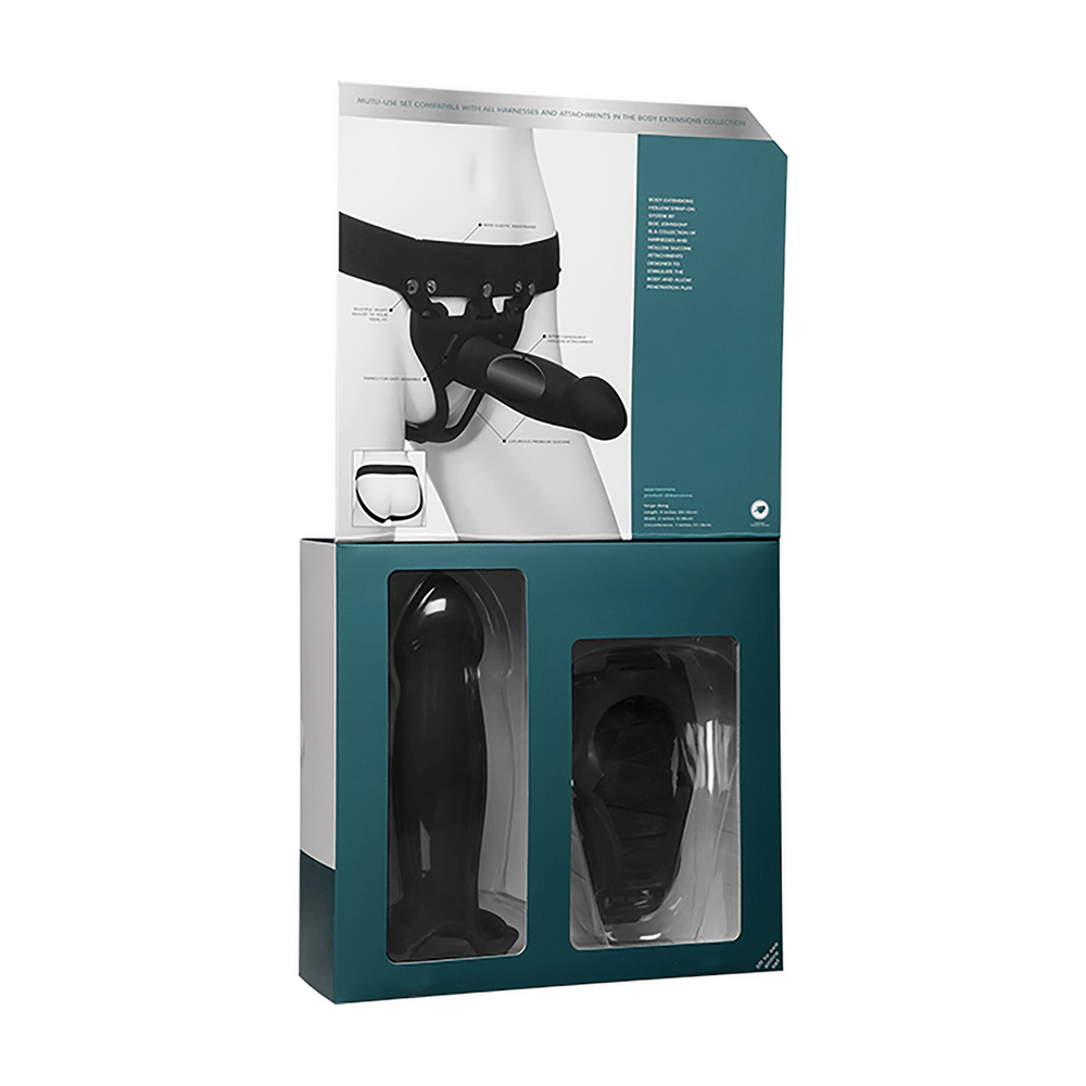 Bold - Siliconen Strap-On Harnas - foto 6