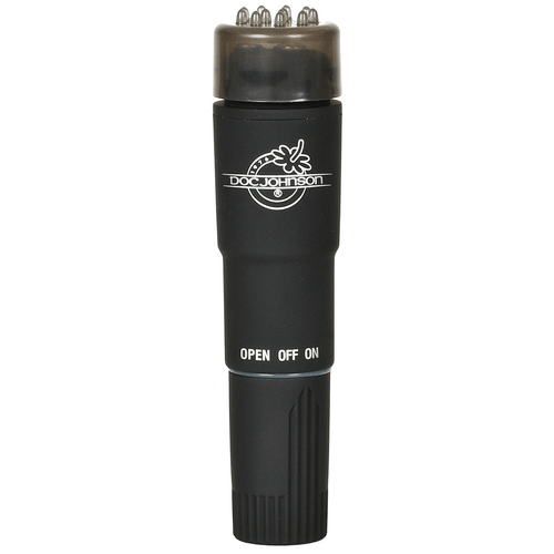 Black Magic Pocket Rocket vibrator - zwart