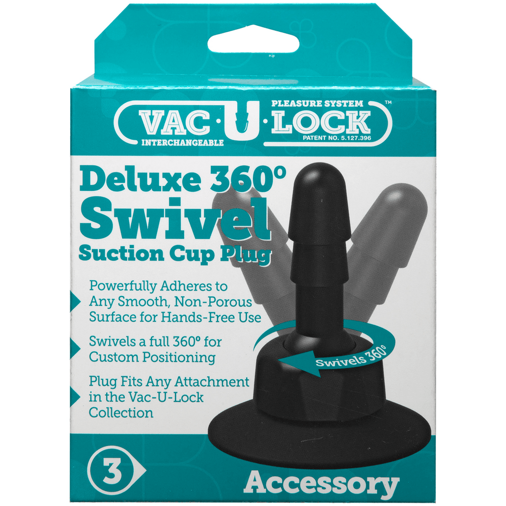 Vac-U-Lock Deluxe 360° - Swivel Suction Cup Plug - foto 4