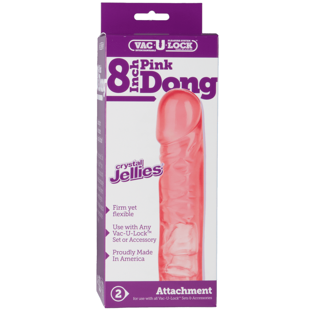 Crystal Jelly Dildo - 20 cm - foto 3