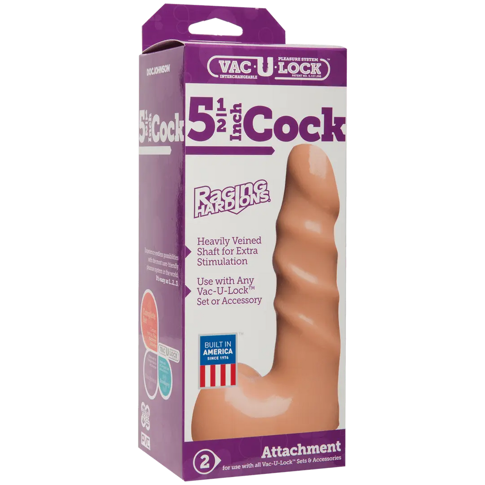 Raging Hard Dildo - 13 cm - Vanilla - foto 3