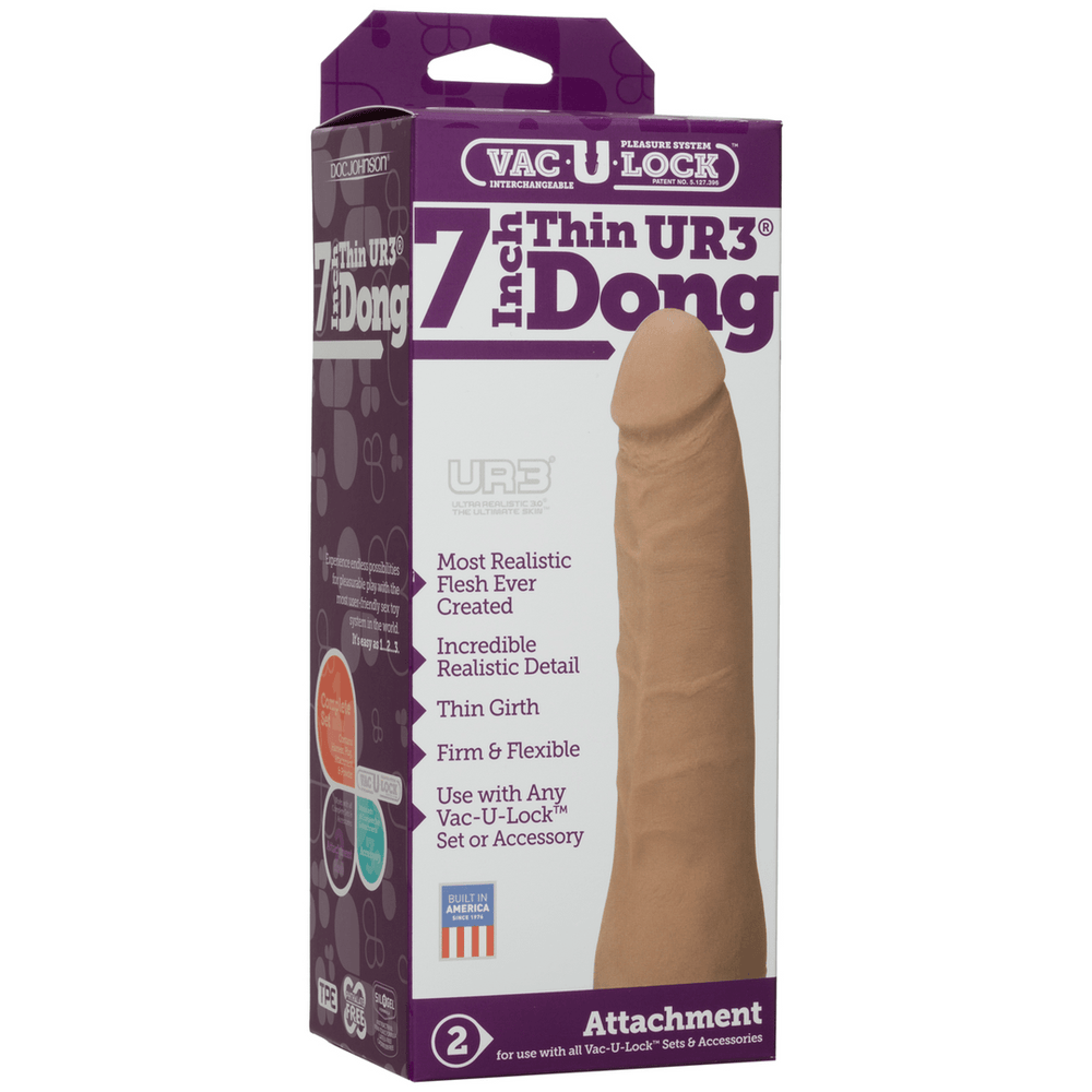 Realistic ULTRASKYN Dildo - 18 cm - foto 4