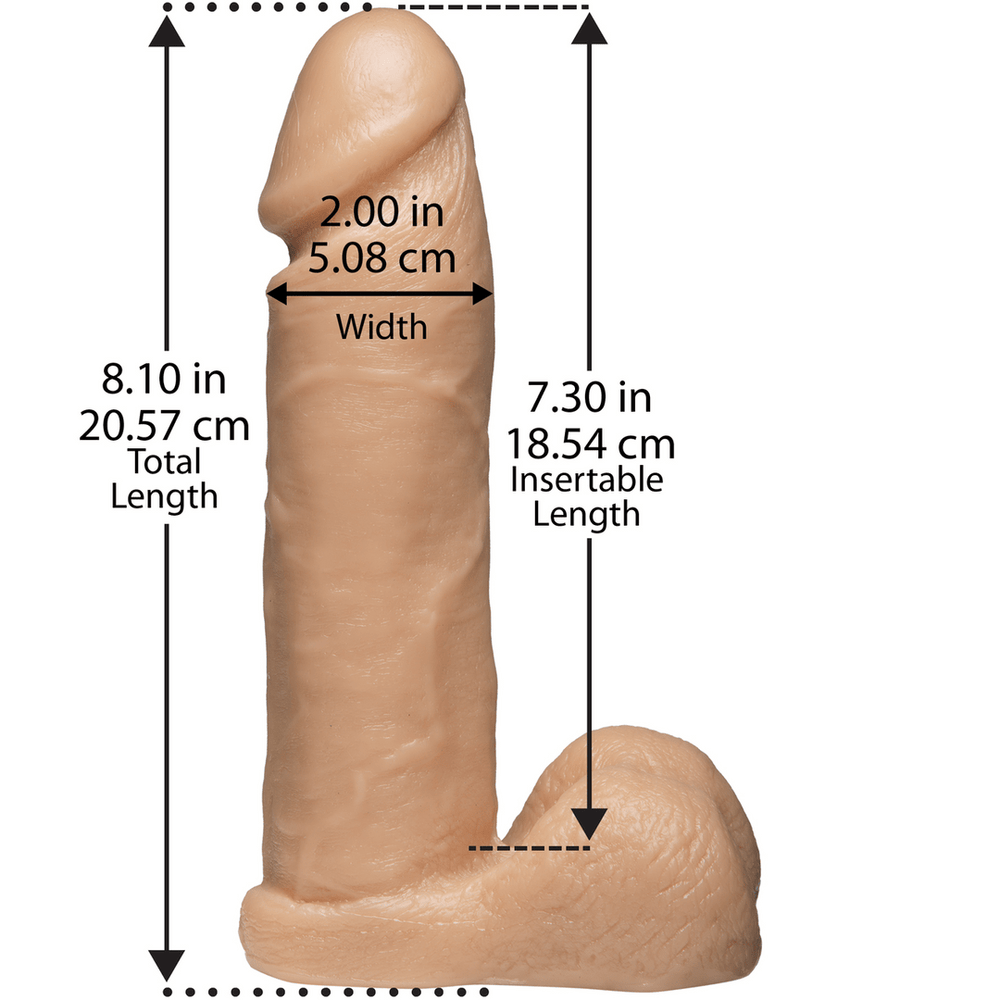 Realistische lul + Ultra Harnas - 20 cm - foto 3