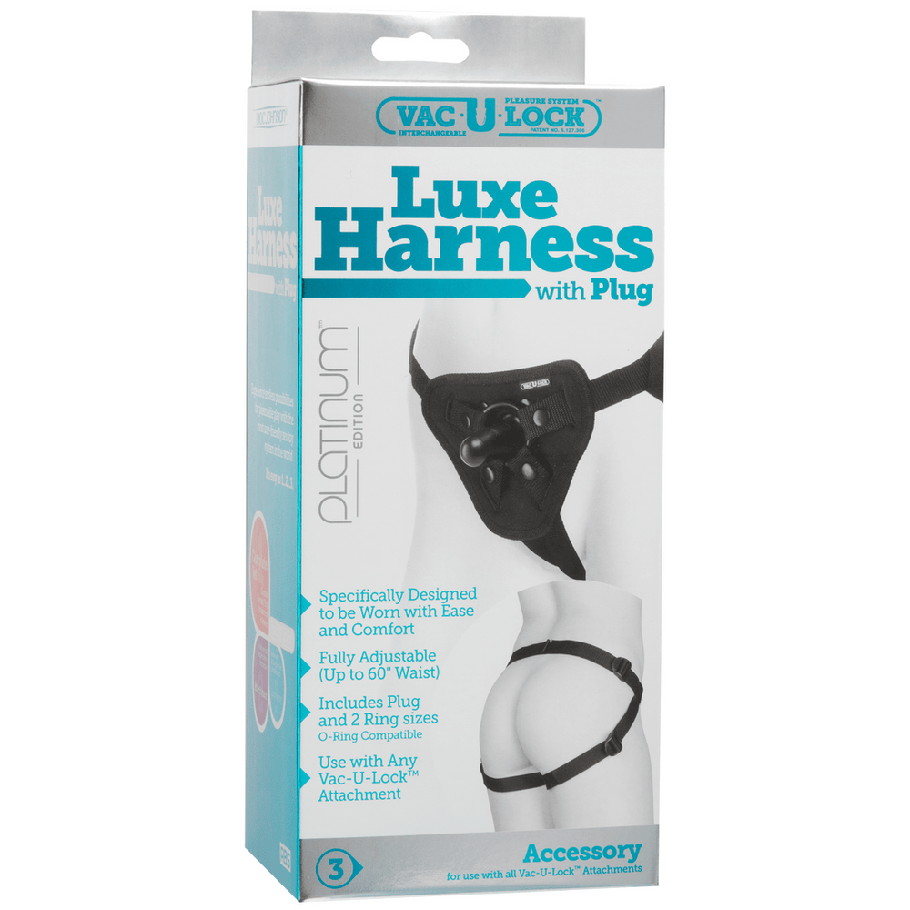 Platinum - Luxe Harnas met Plug - foto 3