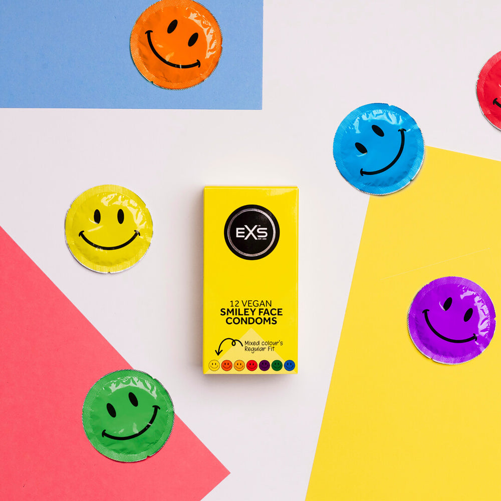 EXS Smiley Face Regular - Condooms - 12 Stuks