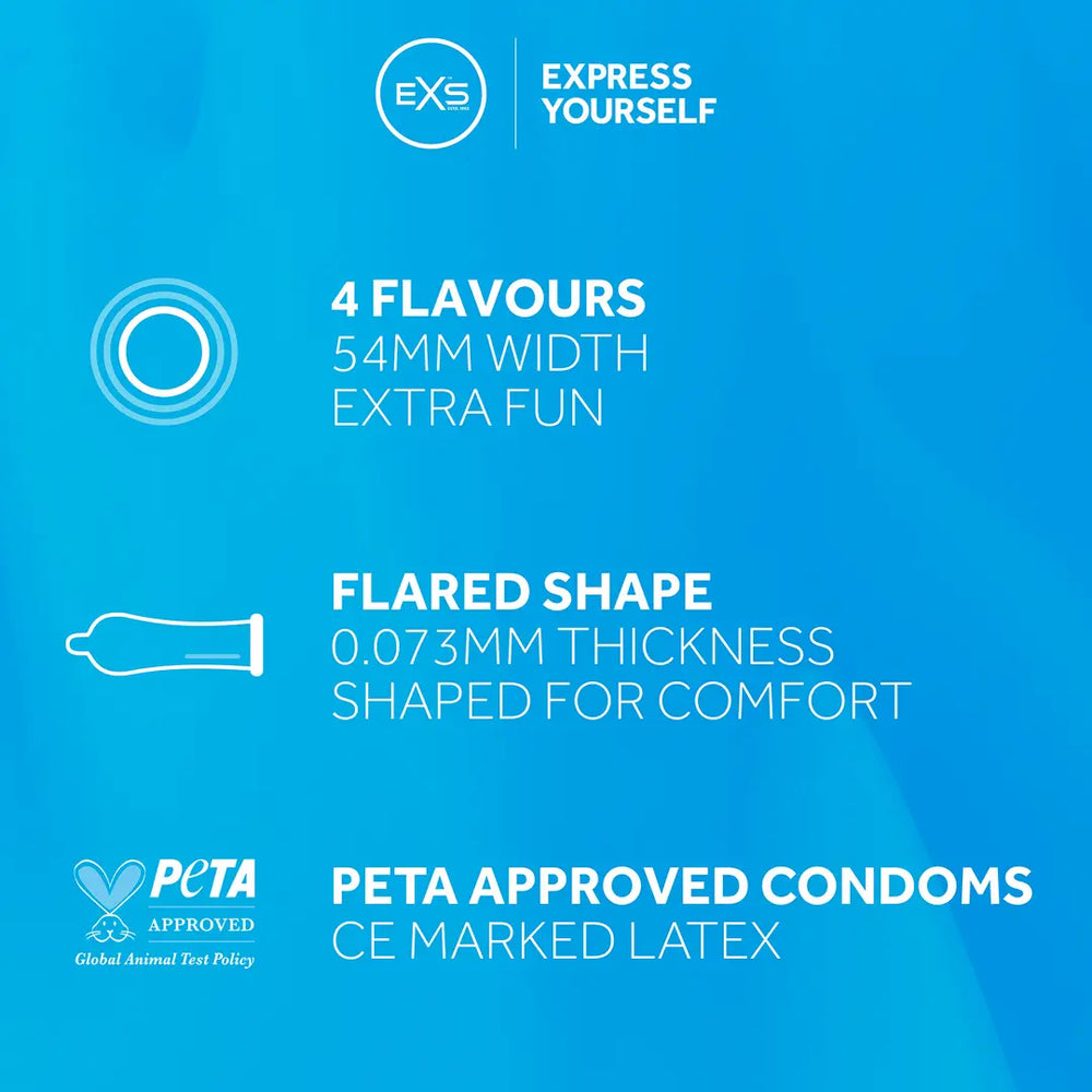 EXS Mixed Flavors - Condooms - foto 5