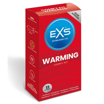 EXS Warming - condooms- 12 Pieces