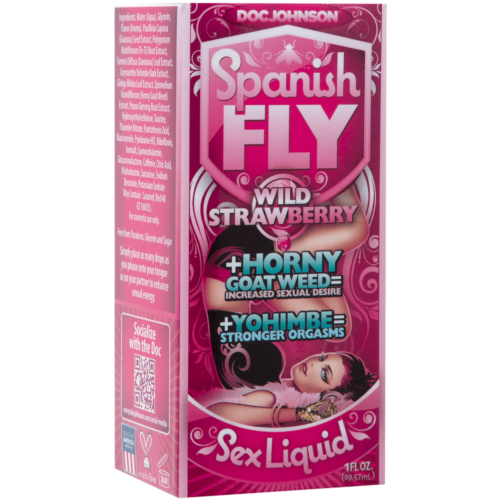 Sex Drops - Stimulerende Druppels - Wild Strawberry - 30 ml - foto 4