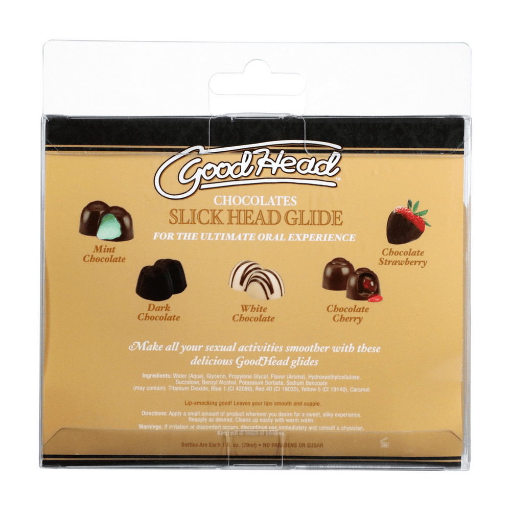 Slick Head Glide - Chocolade - 5 Pack - 29 ml - foto 3
