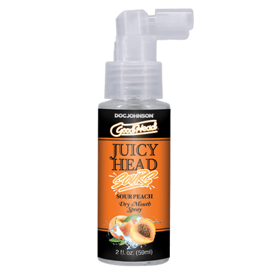 Juicy Head - Dry Mouth Spray - Sour Peach - 2 fl oz / 60 ml