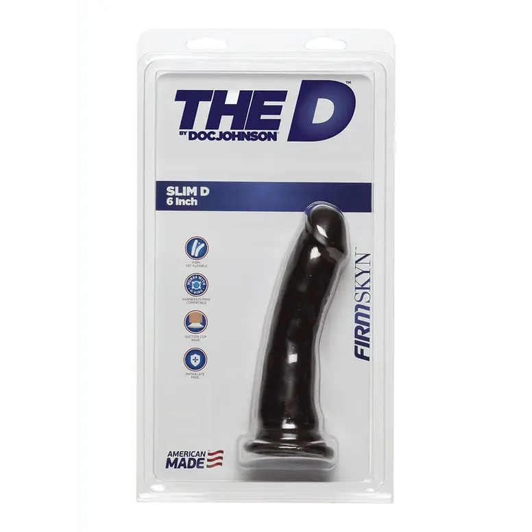 Slim D - Realistic FIRMSKYN Dildo - 7 / 17 cm - foto 3