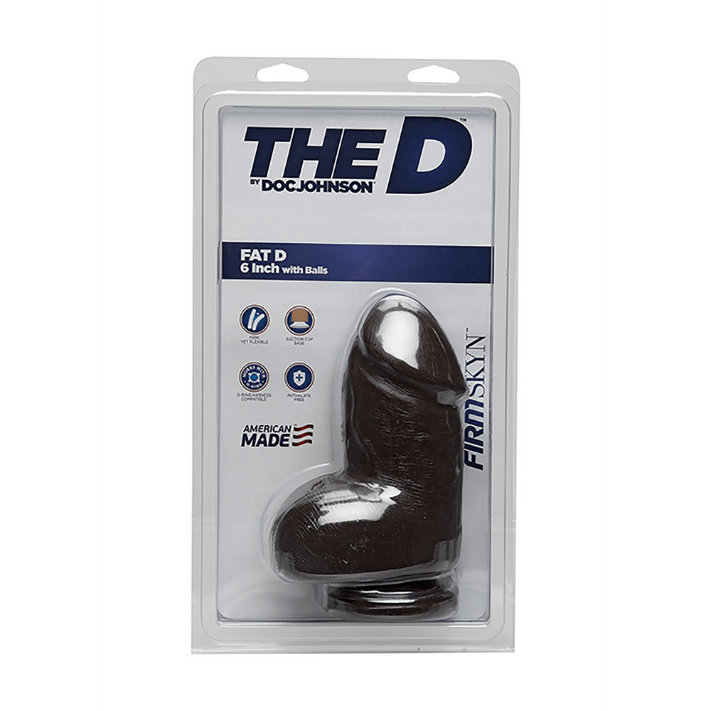 Fat D - Realistic FIRMSKYN Dildo with Balls - 6 / 15 cm - foto 10
