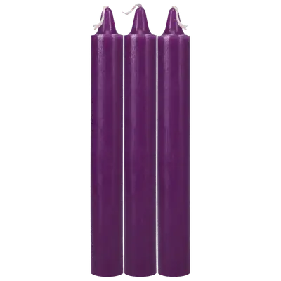 Japanese Drip Candles - Purple