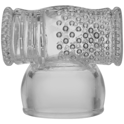 Cock Stroker - Wand Attachment - Clear