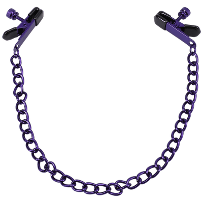 Chained Up tepelklemmen - Paars