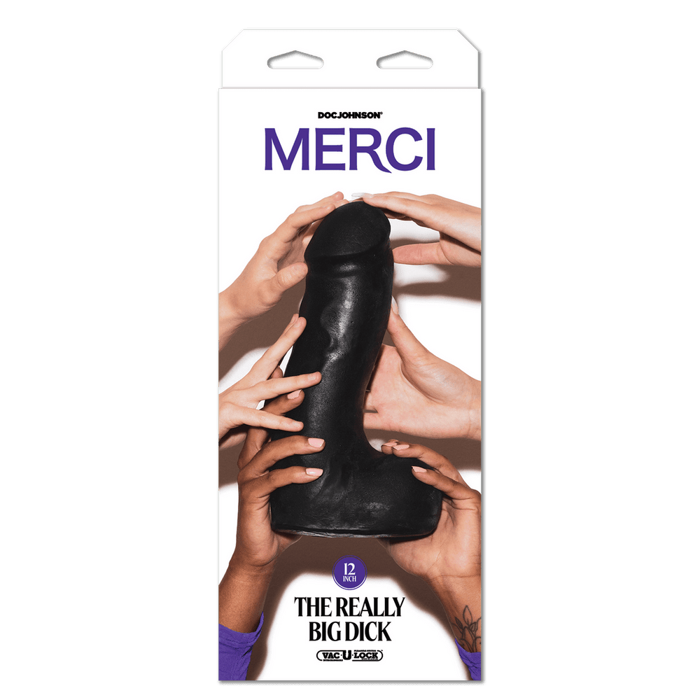 The Really Big Dick Dildo - 30 cm - Zwart - foto 2