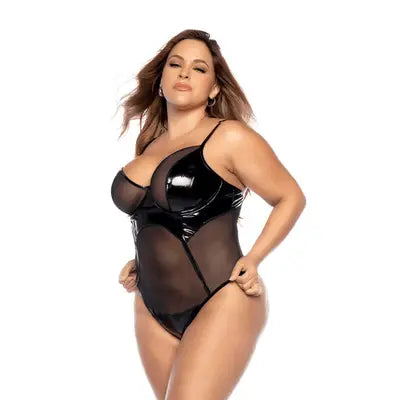 Sexy Wetlook Bodysuit - foto 5