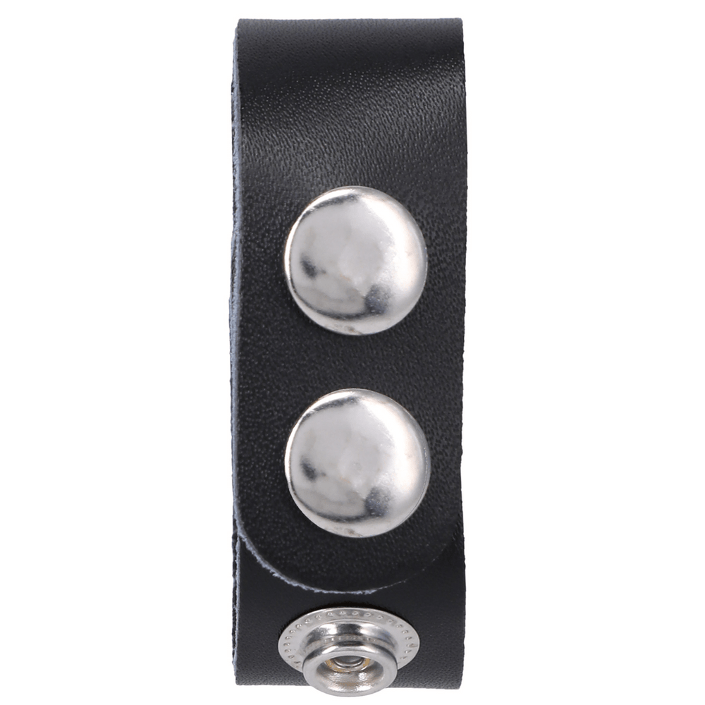 The Leather 3 Snap - Leather Cockring - foto 3