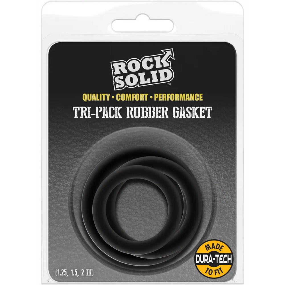 Tri-Pack Rubber Gasket - Cockring Set - foto 7