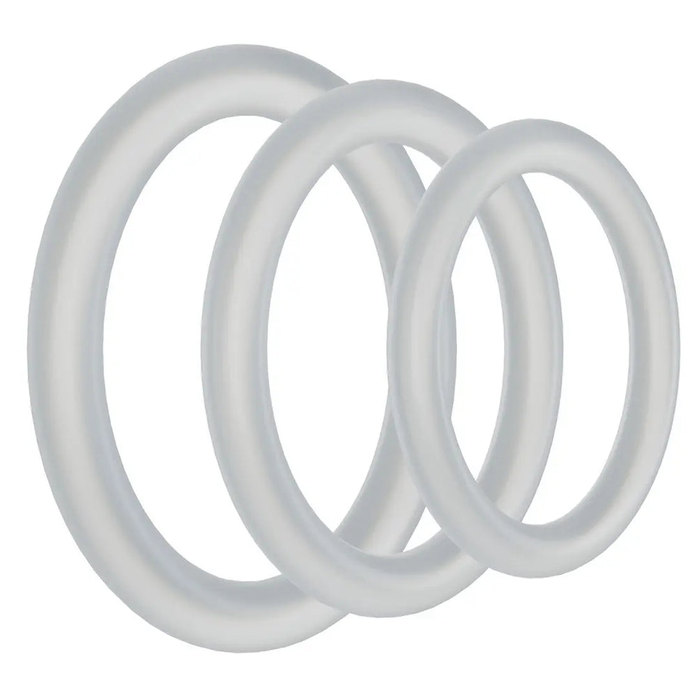 Tri-Pack Siliconen Gasket - Cockring Set - foto 13