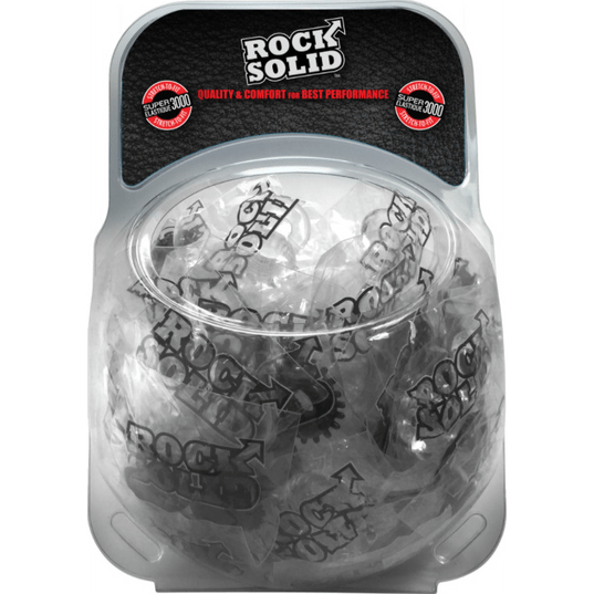 2 Pack C-Ring Set- Clambowl 50 Pieces (25 clear / 25 black)
