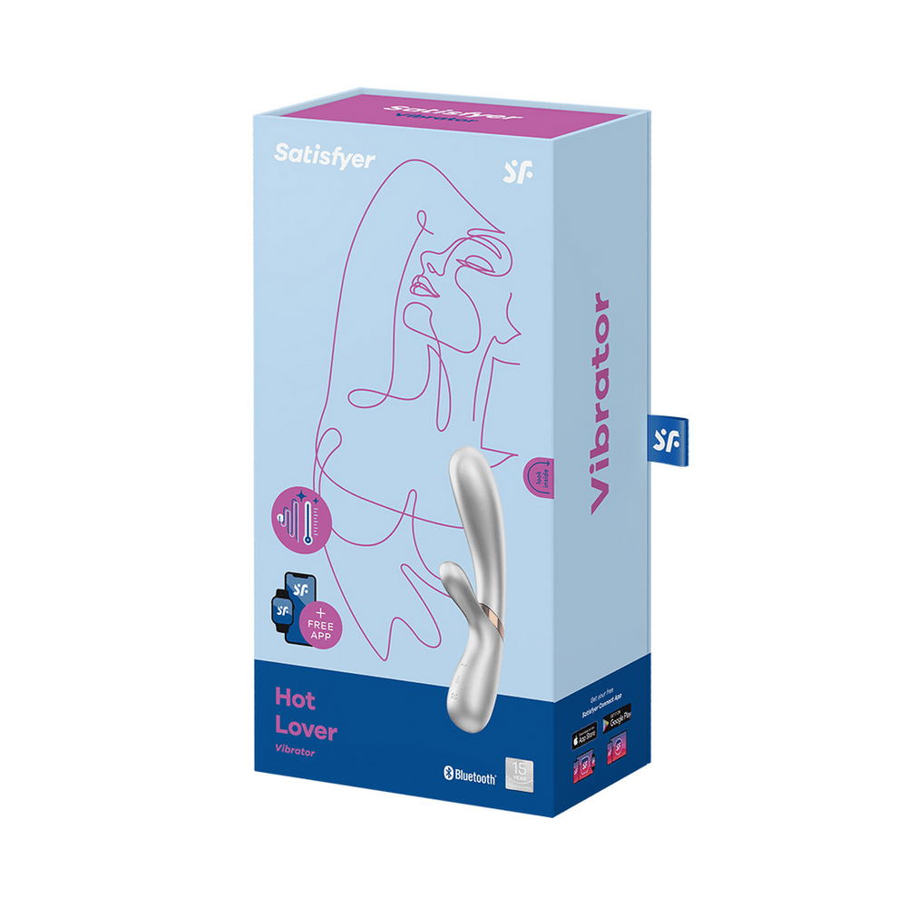 Hot Lover - Heating Rabbit Vibrator - Champagne - foto 3