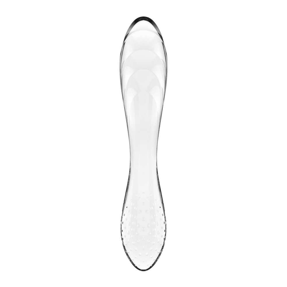 Dazzling Crystal 1 - Glas Dildo - Transparant - foto 2