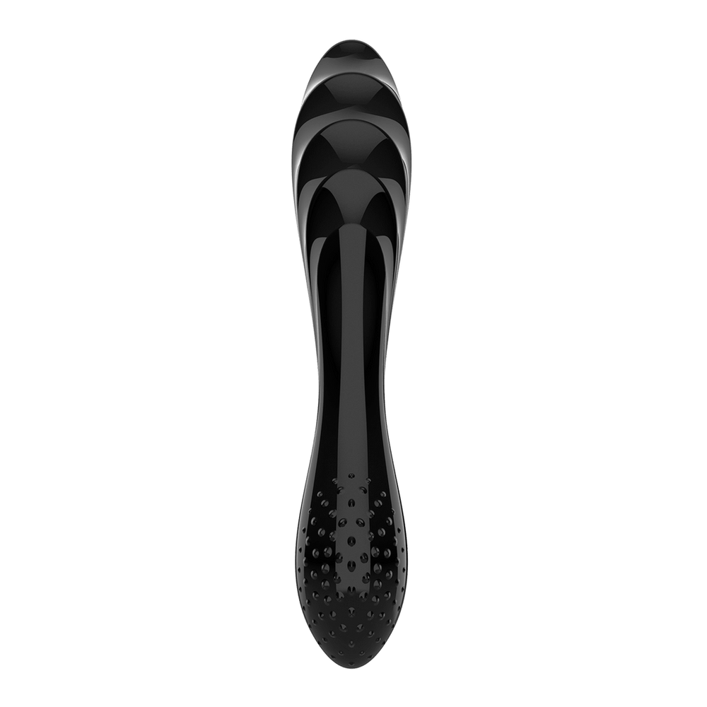 Satisfyer - Dazzling Crystal 1 - Glas Dildo - Zwart - foto 5