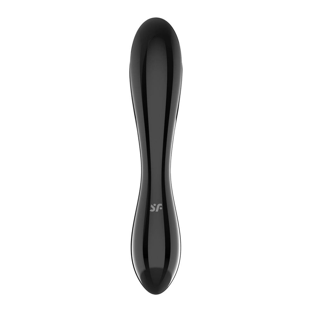 Satisfyer - Dazzling Crystal 1 - Glas Dildo - Zwart - foto 2