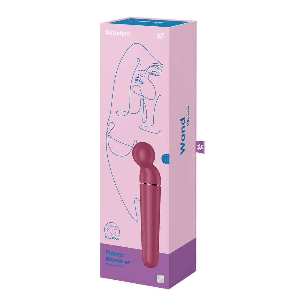 Satisfyer - Planet Wand-er - Berry en Rosegold - foto 5