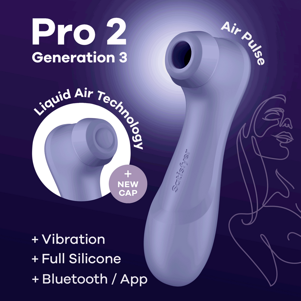 Satisfyer Pro 2 Generation 3 + Liquid Air - Connect app - foto 17