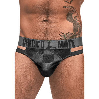 Cutout Thong - S/M - Black