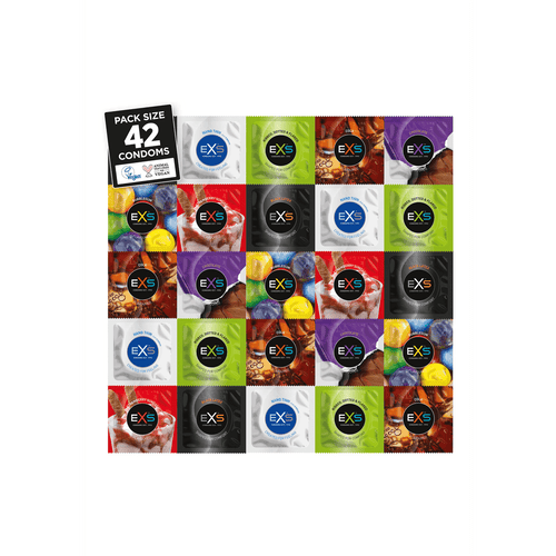 EXS Variety Pack 1 - Condoms - 42 Pieces