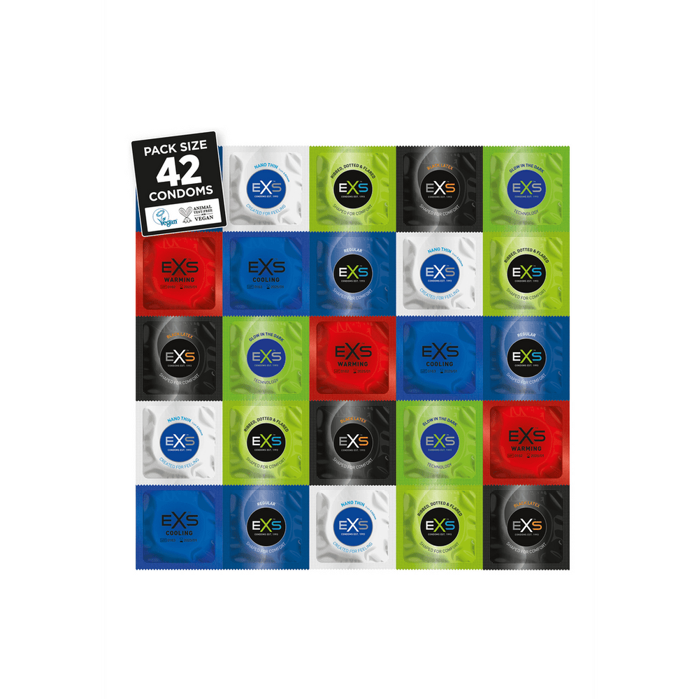 EXS Variety Pack 2 - Condooms - 42 Pieces