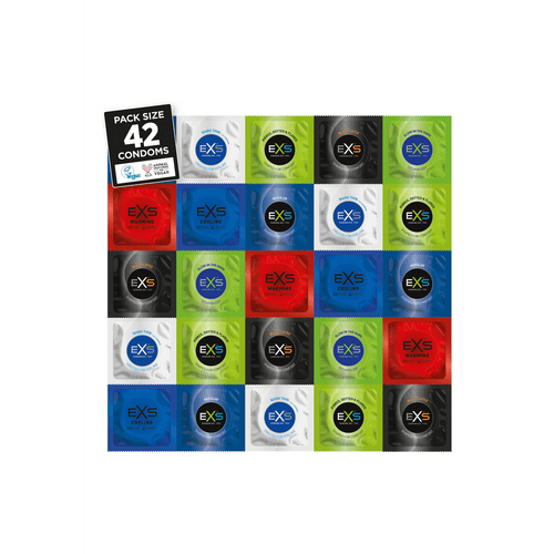 EXS Variety Pack 2 - Condooms - 42 Pieces