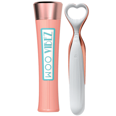 Rechargeable Siliconen Vibrator with Storage Box
