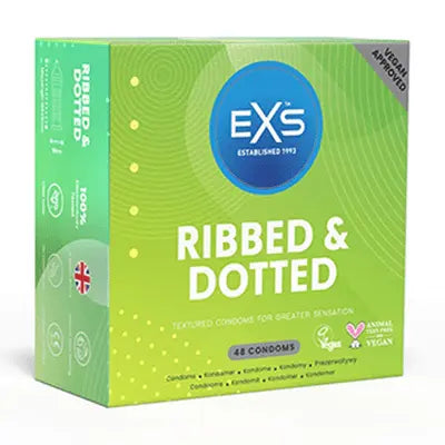 EXS Ribbed and Dotted - Condooms - foto 5