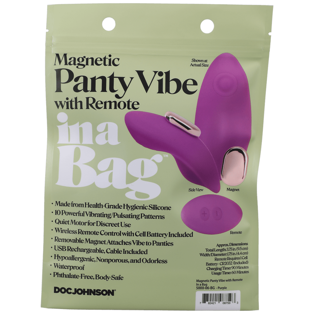 Panty Vibrator - Met afstandsbediening - Paars - foto 7