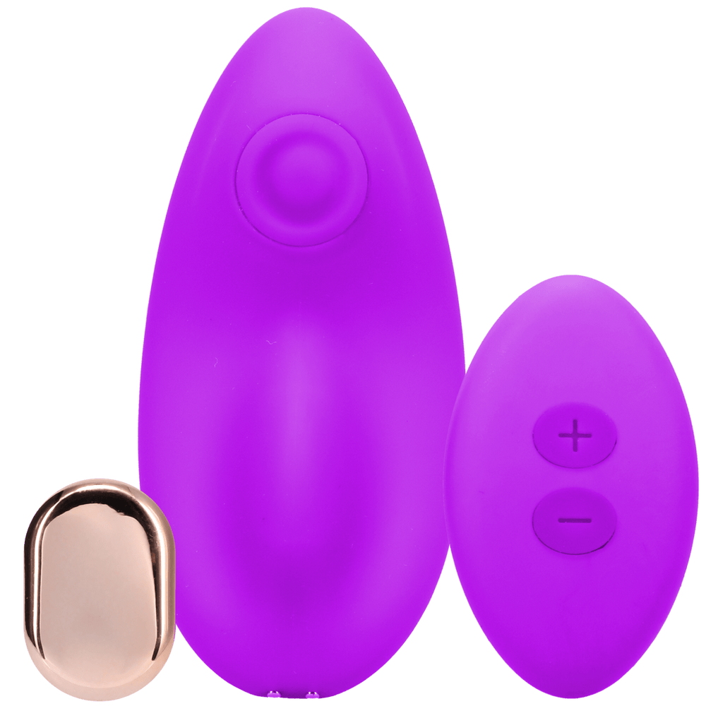 Panty Vibrator - Met afstandsbediening - Paars - foto 5